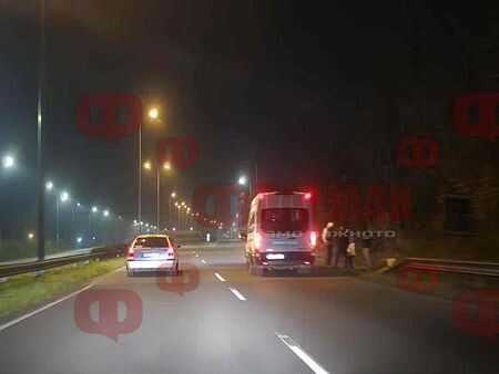 Имало е и гонка Полицейска акция на входа на Бургас