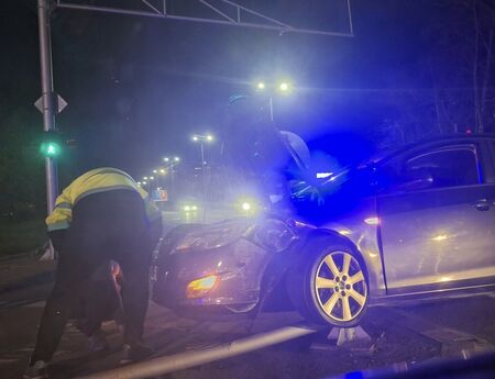 Извънредно! Тежка катастрофа до мол Гранд плаза в Бургас