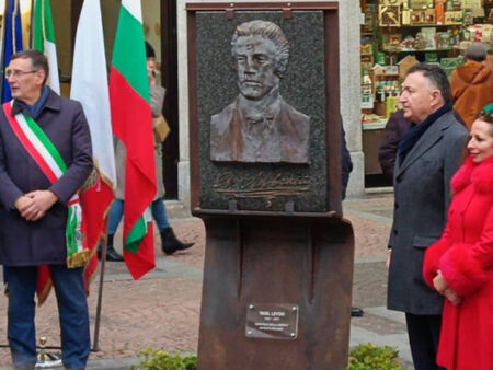 Откриха паметник на Левски в Италия