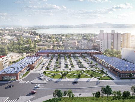 Той се намира на ключовия бул Янко Комитов 4 В