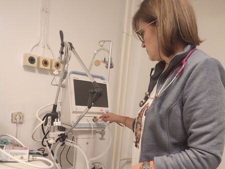 Тя е осигурена от Министерството на здравеопазването  общата стойност на