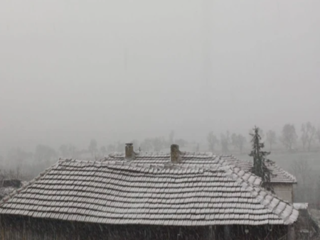 Зимата настъпва: В Северозападна България дъждът преминава в сняг, очаква се влошаване на времето