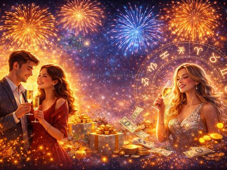 Звездите изпращат годината с късмет любов финансови шансове и настроение