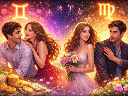 Звездите носят любовни признания силни емоции и финансови шансове но