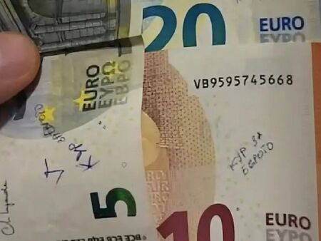 "К*Р за еврото" - БНБ конфискува надрасканите банкноти, но не ви обезщетяват