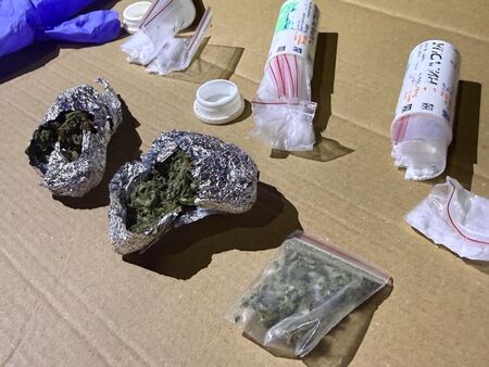 36 годишният мъж е арестуван с голямо количество канабис и