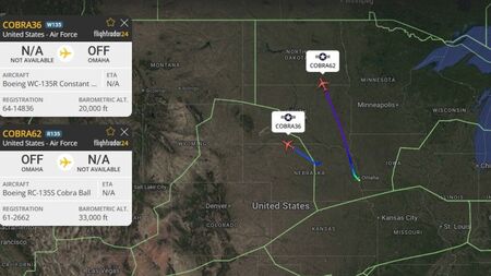 „Самолетът на Страшния съд“ е обект на мистерия след необичайни полети над САЩ