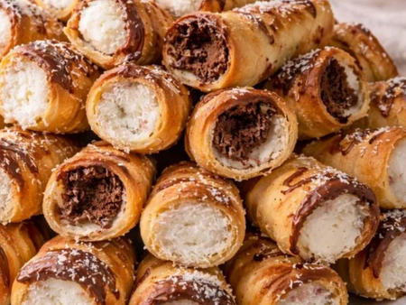 Автентични фунийки с крем от стария тефтер на баба - вкусът от детството