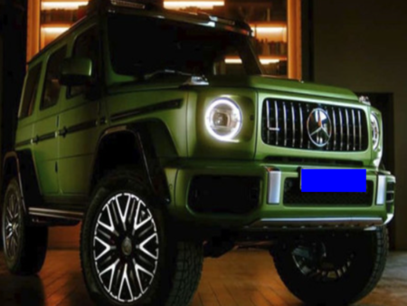 Мерцедес G 63 AMG за 537 000 евро изчезна вдън земя