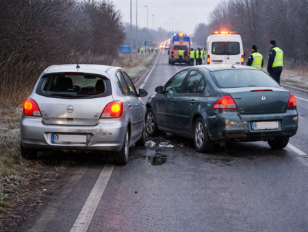 Катастрофа край Бургас: Дете и жена пострадаха