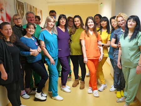 Началникът на отделението д р Георги Гамишев съобщи голямата новина