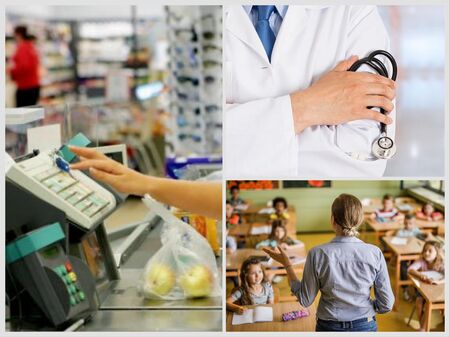 Въпреки увеличенията на възнагражденията в образованието и здравеопазването през последните