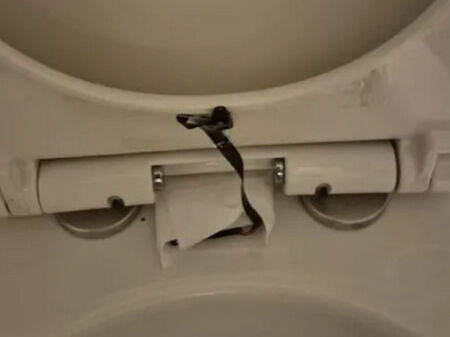 Жена откри камера под капака на тоалетната чиния в ресторант