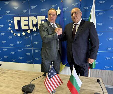 Бойко Борисов на среща с американския конгресмен Пат Фалън