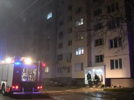 Мъж подпали апартамент в Хасково, защото жена му го продала и не му дала нищо