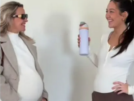 Тя е бременна с 12-тото си дете, а дъщеря й с първото