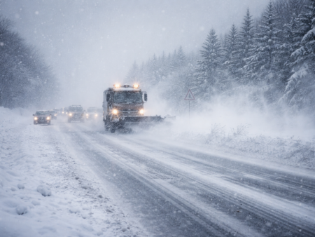 Силен снеговалеж и виелици обхващат България: Очаква се до 20 см сняг