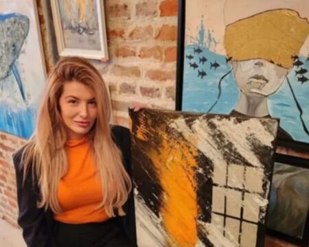 Ето защо художничка влезе в книгата на рекордите на Гинес след арт форум в Дубай