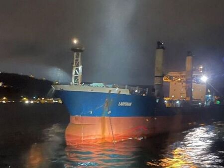 Товарен кораб за Бургас аварира в Босфора