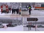 На място са изпратени криминалисти, жандармерия, пожарна и линейка