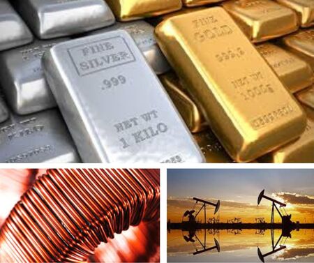 Среброто се срина с почти 15%, a златото, медта и петролът отбелязаха спад с около 2% 