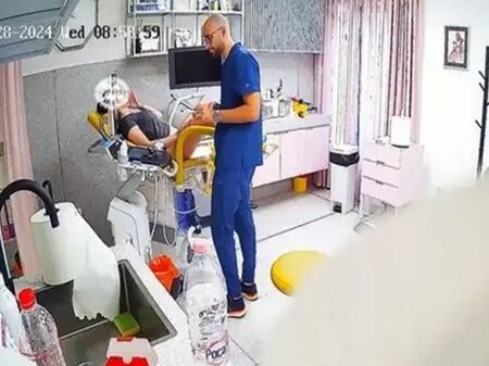 Засечени са кадри на пациентки по време на прегледи от 2024