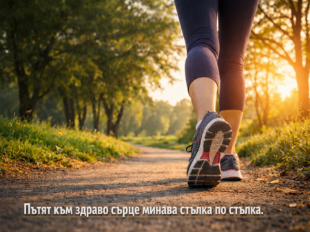 Ходенето - най-простото и най-силно оръжие за здраво сърце