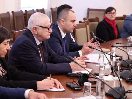 Бургаският депутат инж. Петър Кънев се срещна Генералният секретар на ОИСР Матиас Корман