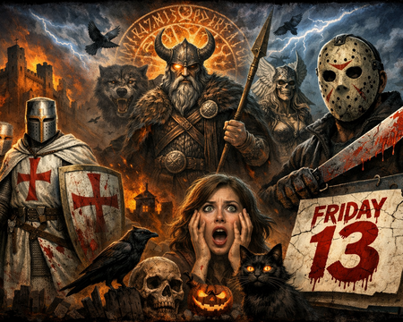 Във фаталния петък 13-и - как се преплитат историята за тамплиерите и културните вярвания до днес