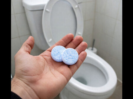 Хвърлям 2 таблетки в тоалетната и забравих за котления камък и грозната жълтилка