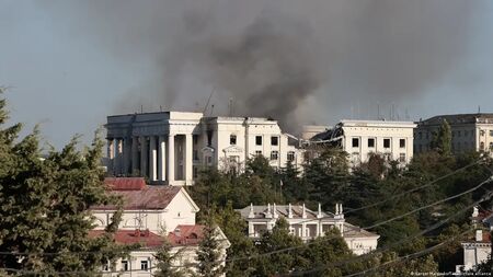 Русия разруши щаба на Черноморския флот в Севастопол