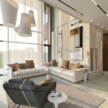 "Код Руж" създаде интериор от най-висок клас за триетажен дом със собствен СПА център