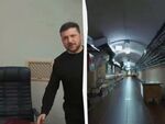 Зеленски показа за пръв път бункера, в който се скри след началото на войната