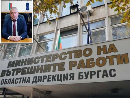 Ст. комисар Николай Ненков застава начело на ОД на МВР в Бургас