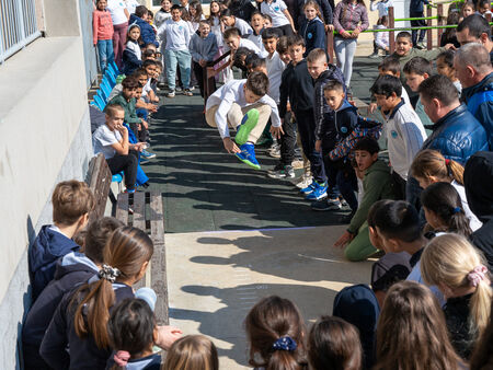 Ученици премериха сили в спортното събитие „Лъвски скок“
