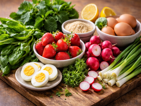 Най-полезните пролетни храни за повече енергия и добро здраве