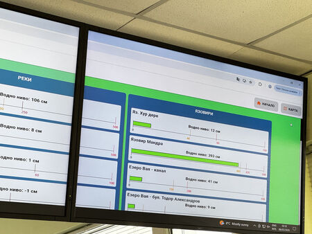Системата за управление на риска от наводнения в Бургас е една от най-модерните у нас (СНИМКИ/ВИДЕО)