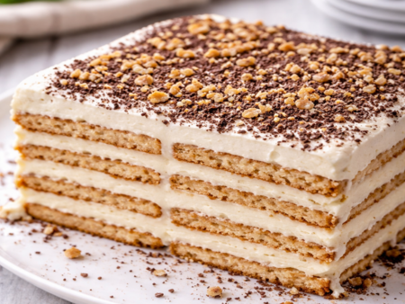 Бисквитена торта без печене - лесен десерт за всеки повод