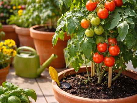 Как да отглеждате домати на балкона
