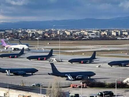 България мести американските самолети цистерни на военно летище