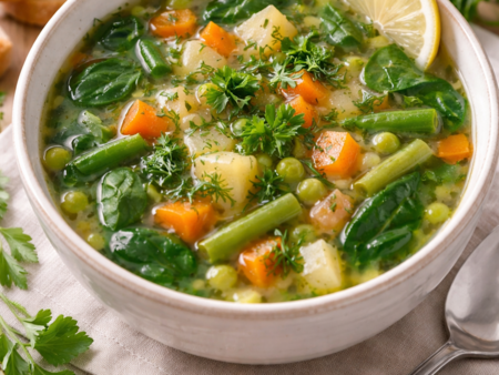 Пролетна супа със зеленчуци: Лека и свежа рецепта за новия сезон