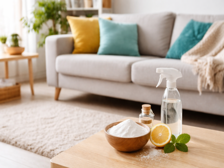 Как да премахнете миризми от килими и мебели