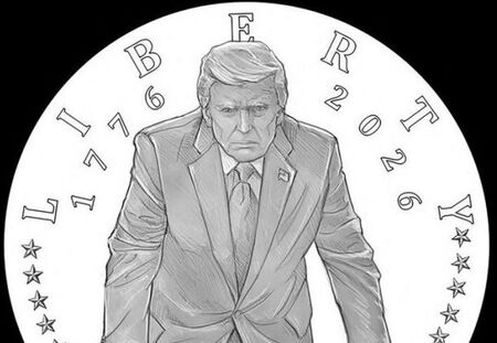 Тръмп ще бъде изобразен на златна монета за 250-годишнината на Америка