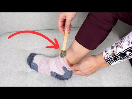 Изсипете това в чорапа си вечер и ще се почувствате преродени на сутринта