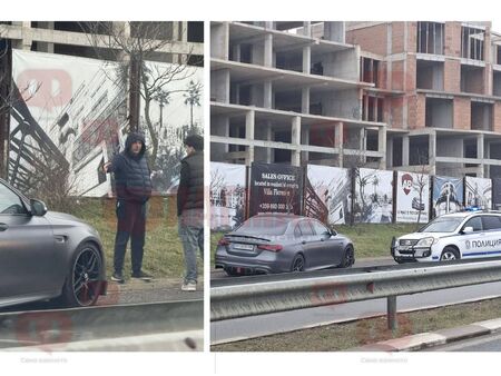 Украинец разби Мерцедес Брабус в Свети Влас