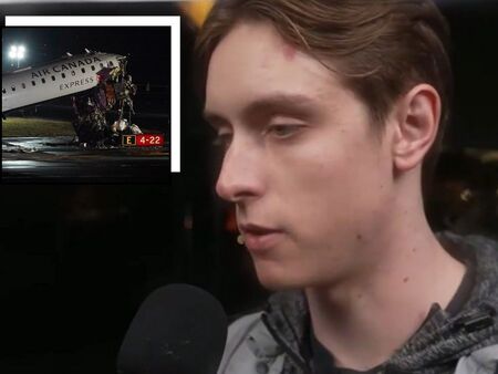 Пътник от катастрофиралия самолет на Air Canada разказа за хаоса след удара на пистата