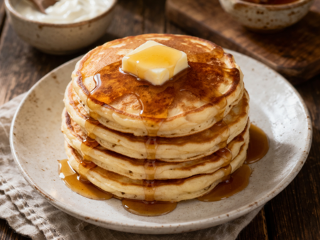 Пухкави палачинки с кисело мляко - рецепта, която винаги става