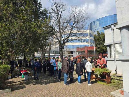 На големия християнски празник, известен още като Връбница, храмовете се изпълниха с миряни