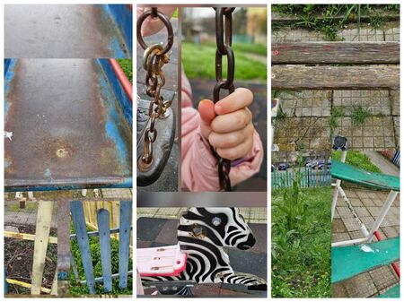 Сигнал до Флагман.бг: Децата ни в ж.к. „Изгрев“ играят сред ръжда и бурени, направете ни нова площадка