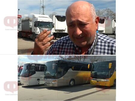 Спират автобуси и камиони заради скъпите горива, шофьорите са в отпуск